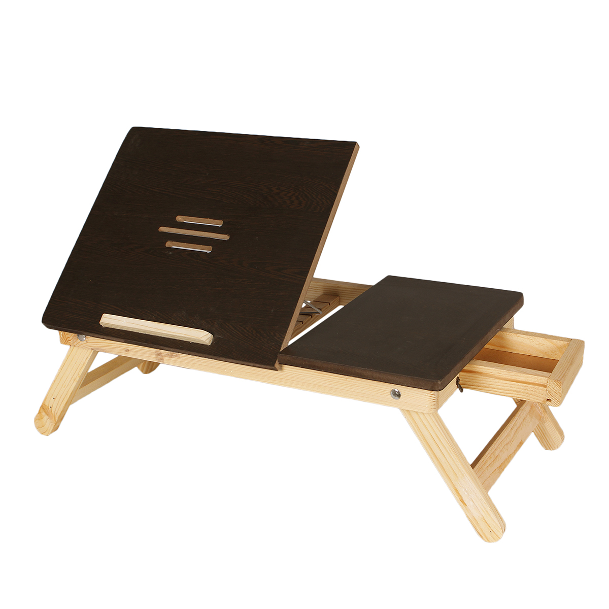Black Wooden Laptop Table