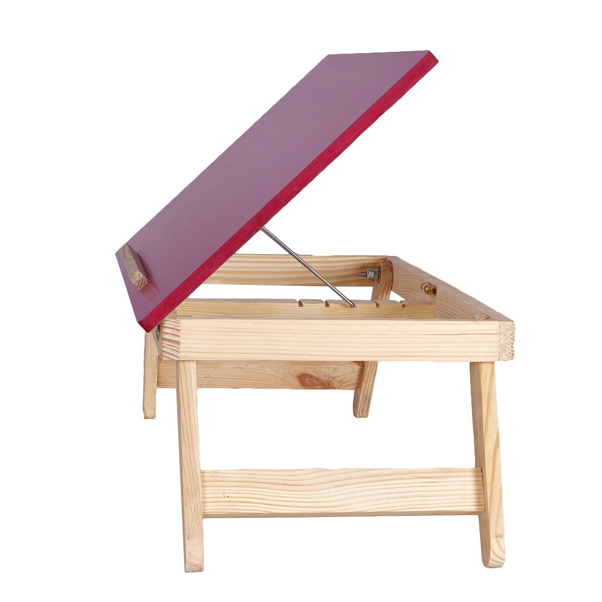 Purple Wooden Laptop Table